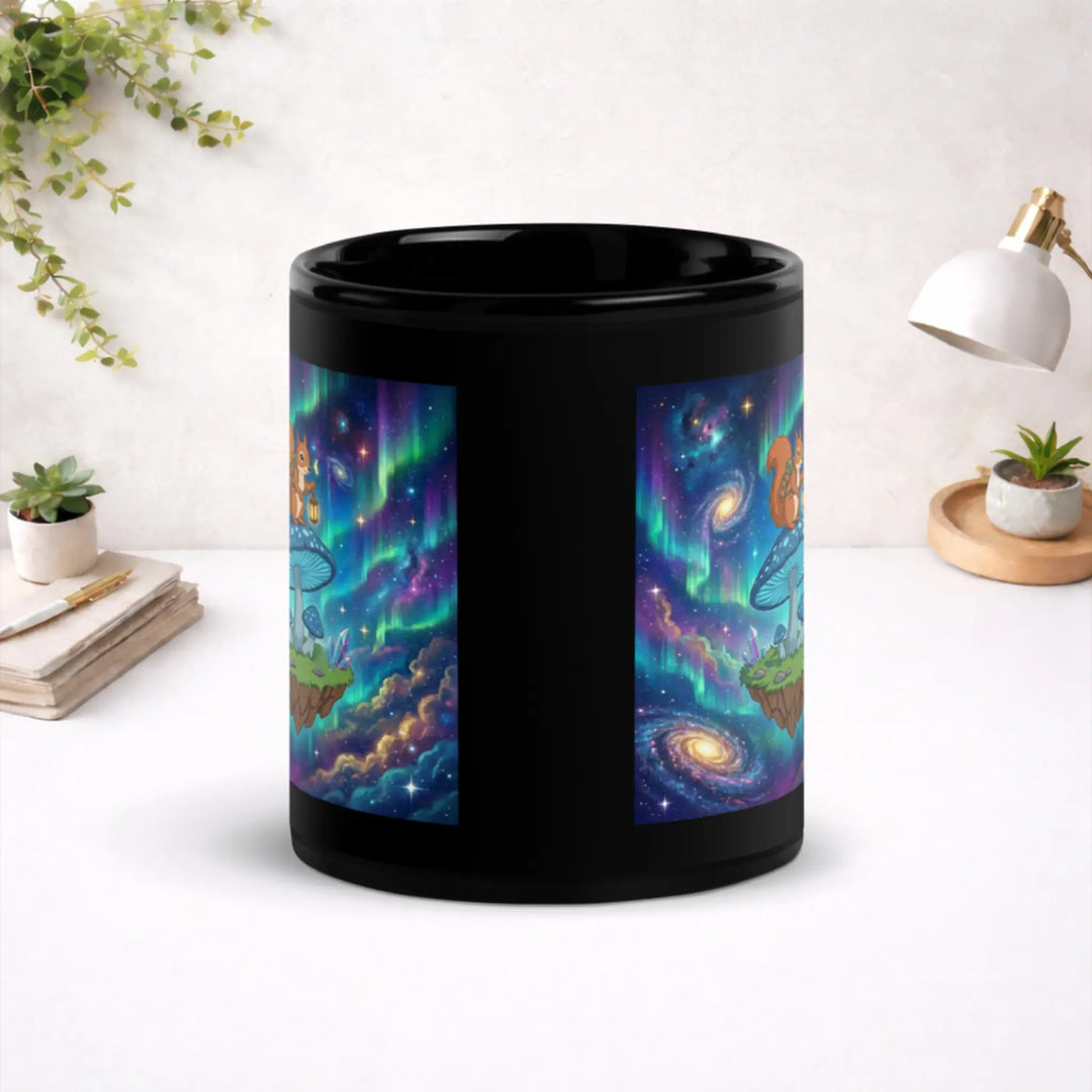 Aurora Pathfinder - Black Glossy Mug