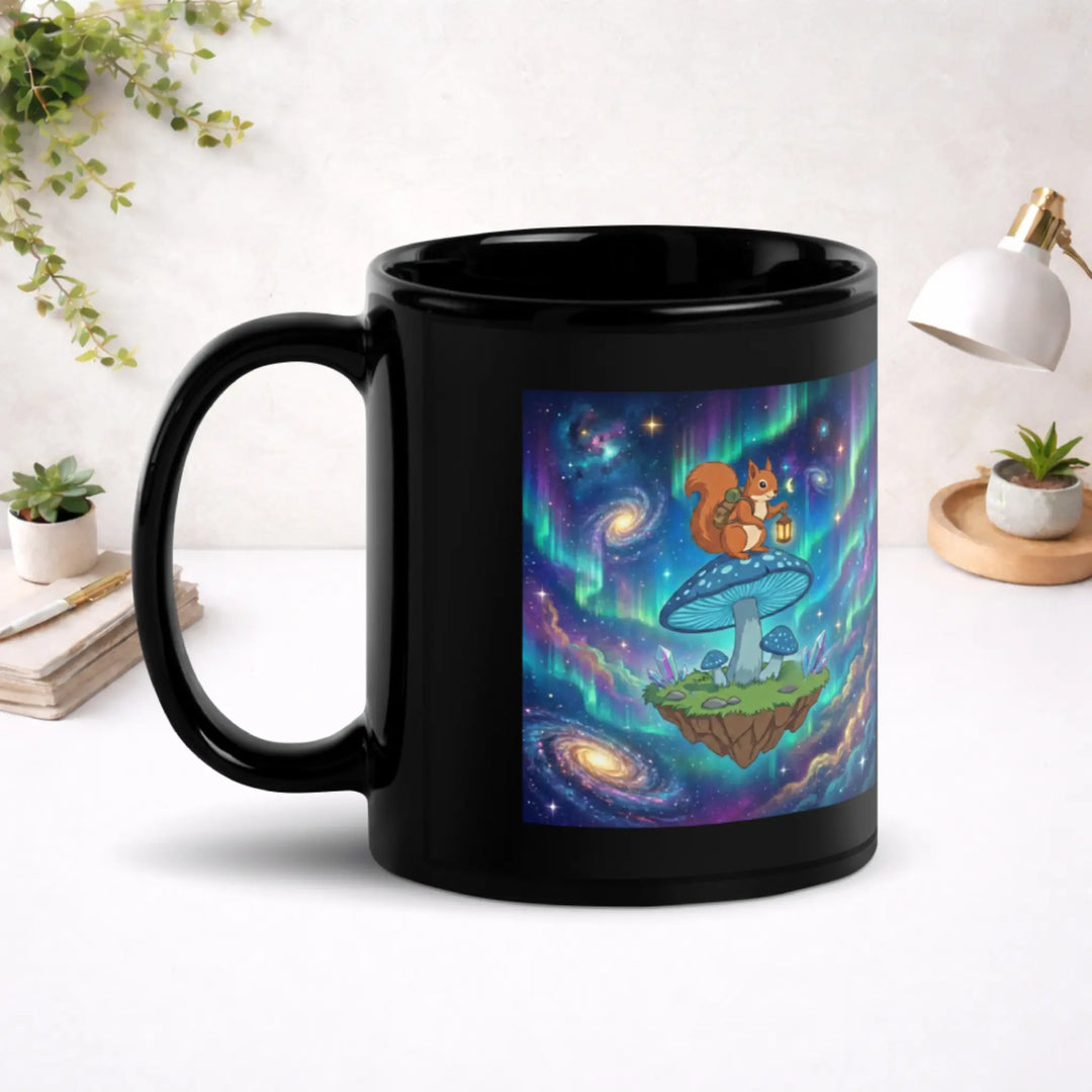 Aurora Pathfinder - Black Glossy Mug