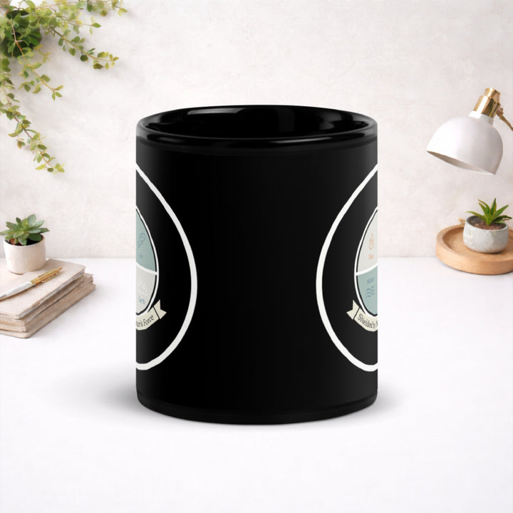 Circle of the Four - Black Glossy Mug