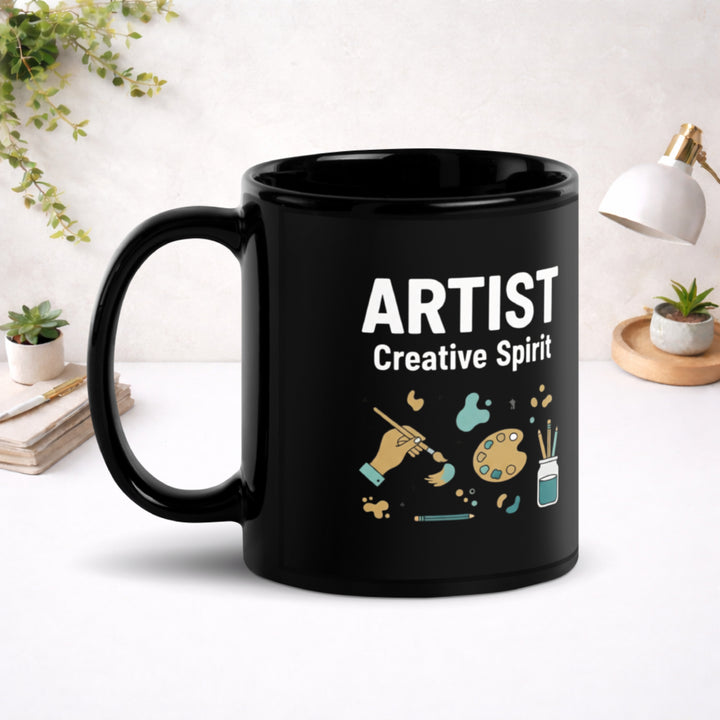 Artist - Black Glossy Mug