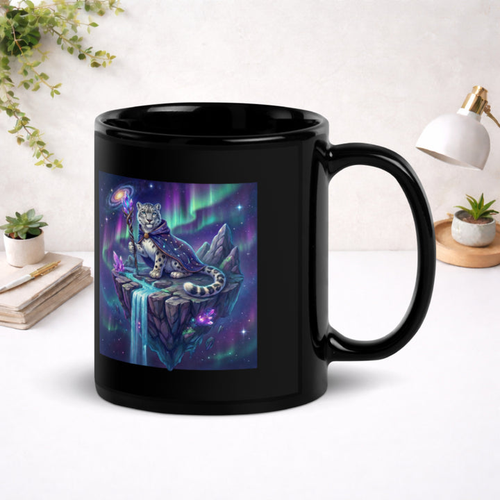 Crystal Mage of the High Skies - Black Glossy Mug