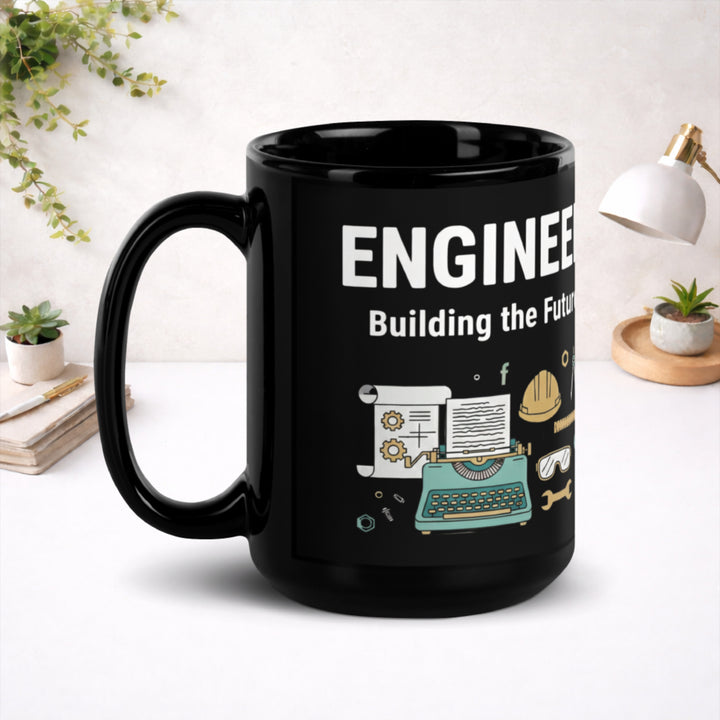 Engineer - Black Glossy Mug