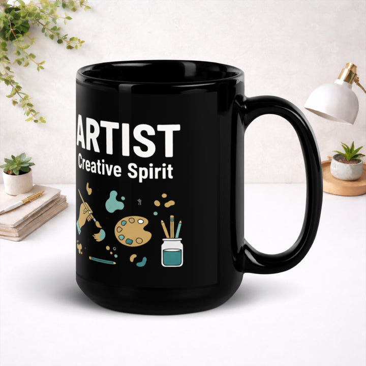 Artist - Black Glossy Mug