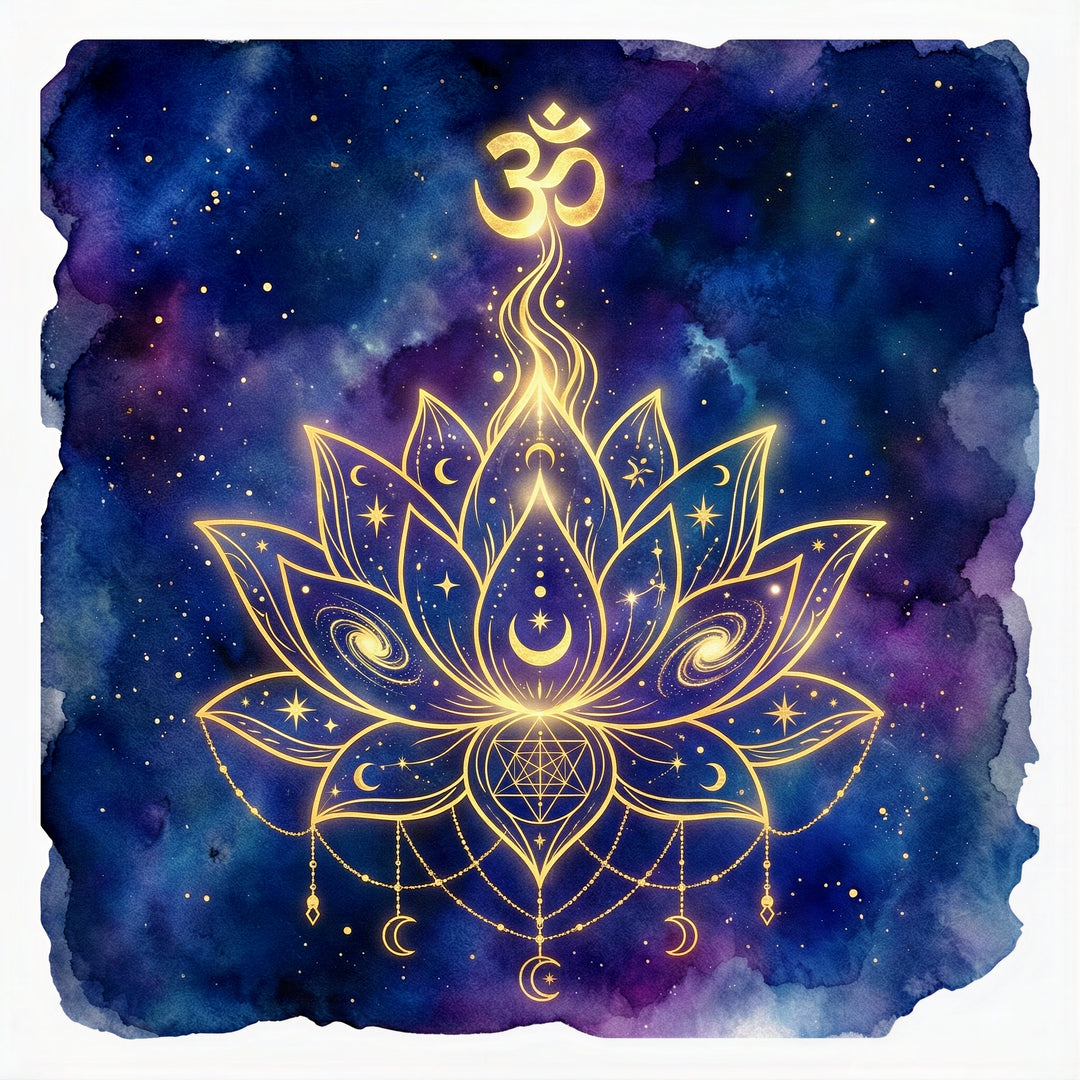 Cosmic Lotus Awakening