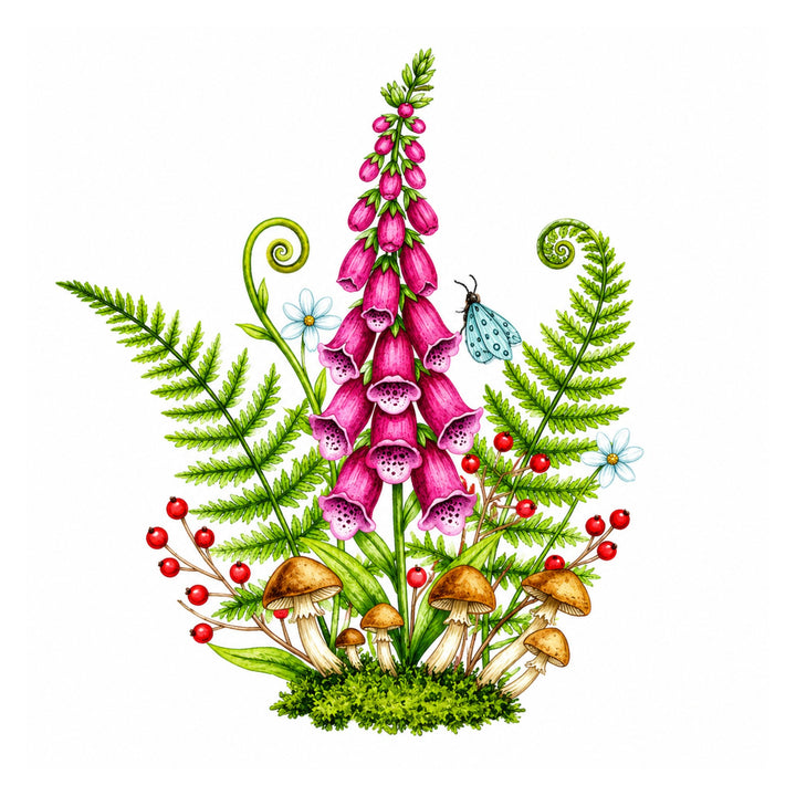 Beneath the Foxglove Tower
