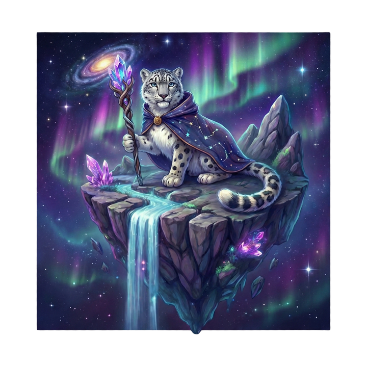 Crystal Mage of the High Skies - Black Glossy Mug