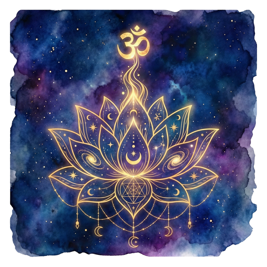 Cosmic Lotus Awakening